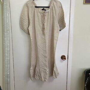 Linen summer dress
